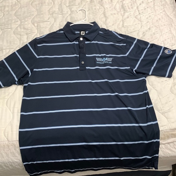 FootJoy Shirts Footjoy Xl Striped Golf Shirt Poshmark